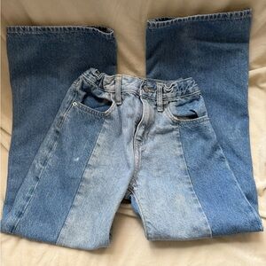Old Navy Two-Tone Blue Denim Jeans